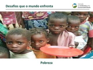 ________________________________________________________________________
Pobreza
Desafios que o mundo enfrenta
 
