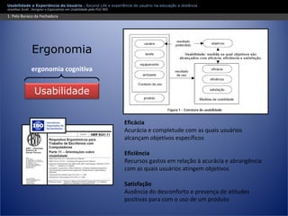 Apresentação Usabilidade e Second Life - Experiência do usuário