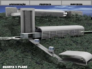 CENTRO DE
PESQUISA,
INOVAÇÃO E
APRESENTAÇÃO PROPOSTA DIRETRIZES
GUARITA E
P.INC
GUARITA E PLANO
 