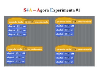 S4A – Agora Experimenta #1
 
