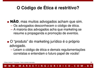 Marketing jurídico: O diferencial competitivo do futuro advogado