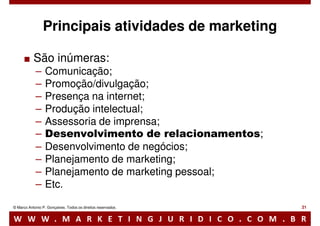 Marketing jurídico: O diferencial competitivo do futuro advogado