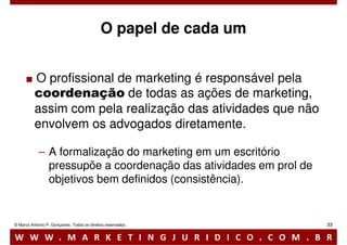 Marketing jurídico: O diferencial competitivo do futuro advogado