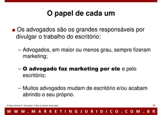 Marketing jurídico: O diferencial competitivo do futuro advogado