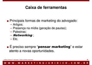 Marketing jurídico: O diferencial competitivo do futuro advogado