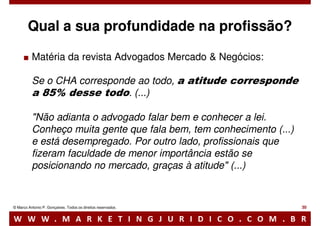 Marketing jurídico: O diferencial competitivo do futuro advogado