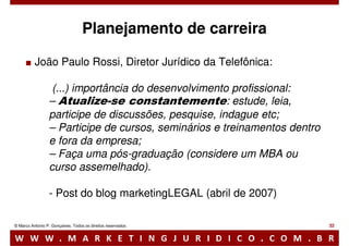 Marketing jurídico: O diferencial competitivo do futuro advogado