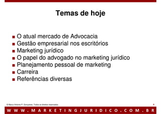 Marketing jurídico: O diferencial competitivo do futuro advogado