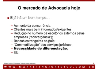 Marketing jurídico: O diferencial competitivo do futuro advogado