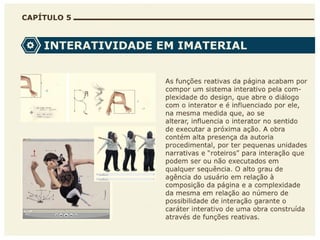 A multisemiose e a interatividade na web arte