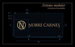 Sistema modular
Assinatura Secundária
1
2
3
4
5
6
7
8
9
10
11
12
13
14
15
16
1 2 3 4 5 6 7 8 9 10 11 12 13 14 15 16 17 18 20 21 22 23 24 25 26 27 28 29 30 31 32 33 34 35
2x
6x 2x
30x
2y 2y
x
y
z
 