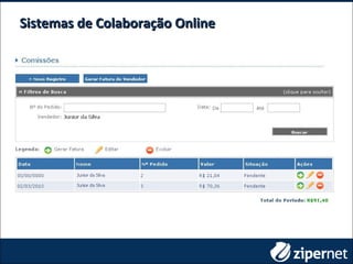 Sistemas de Colaboração OnlineSistemas de Colaboração Online
 