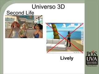Universo 3D
Second Life




                   Lively
 