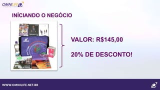 INÍCIANDO O NEGÓCIO
VALOR: R$145,00
20% DE DESCONTO!
 