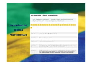 DICIONÁRIO DE

   TERMOS

PROFISSIONAIS
 