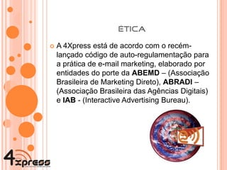 São os sites para celulares, que já são uma realidade. Veja esses dados: Até 2018, um celular para cada brasileiro; Número de celulares dobra em 10 anos; Investimentos em publicidade online passam dos milhões de dólares. Para ser encontrado você precisa estar adaptado à nova ferramenta. A 4xpress tem a experiência e o conhecimento para isso. 