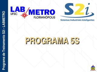 Programa de Treinamento S2i ­ LABMETRO




              PROGRAMA 5S
 