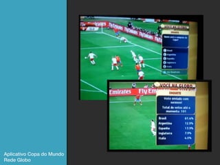 Aplicativo Copa do Mundo
Rede Globo
 