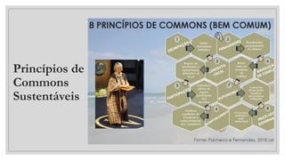 Princípios de
Commons
Sustentáveis
 