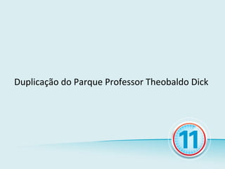 Duplicação do Parque Professor Theobaldo Dick
 