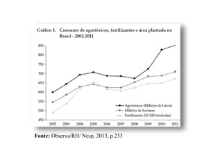 Fonte: Observa/RH/ Nesp, 2013, p.233
 