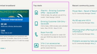 Telecom Internacional
EE UK
Melhores ofertas destacadas
Link
http://ee.co.uk/
 
