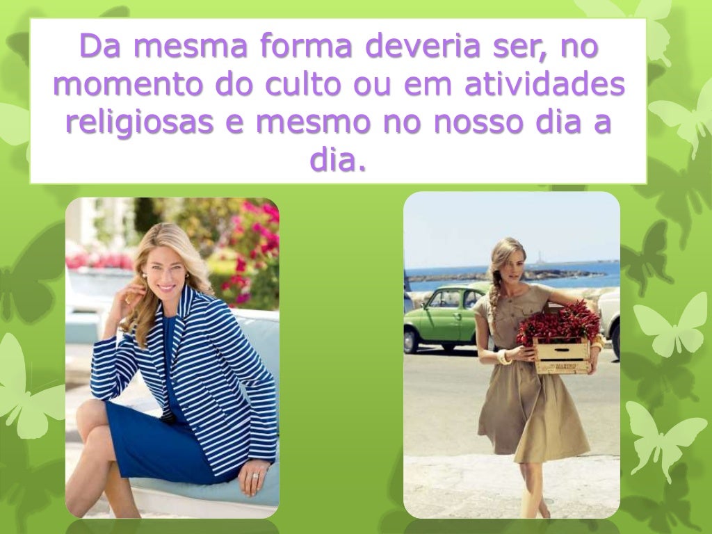 Imagem pessoal e Modestia crista