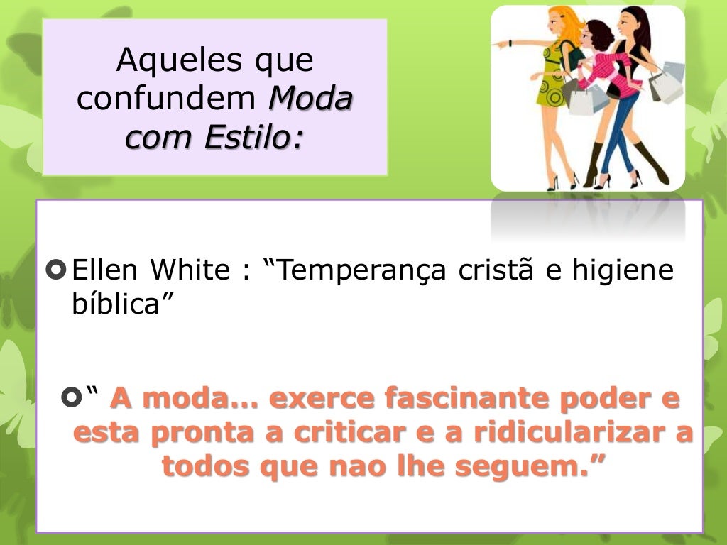 Imagem pessoal e Modestia crista