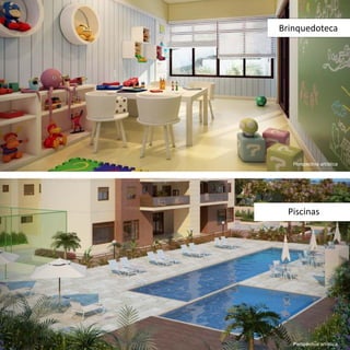 Brinquedoteca




   Perspectiva artística




  Piscinas




   Perspectiva artística
 