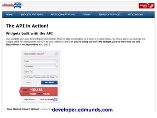 developer.edmunds.com
 
