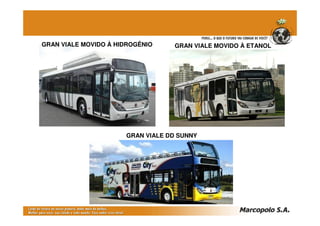 GRAN VIALE DD SUNNY
GRAN VIALE MOVIDO À ETANOLGRAN VIALE MOVIDO À HIDROGÊNIO
 