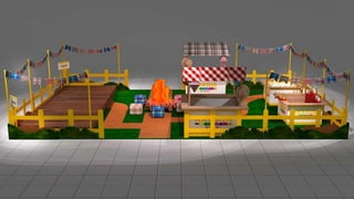 Simulação do Projeto (Vista em 3D)
 