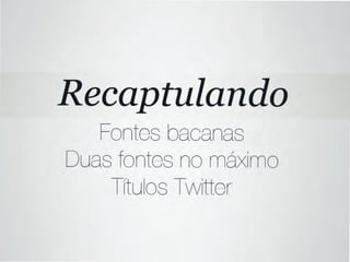 Apresentação Atendimento