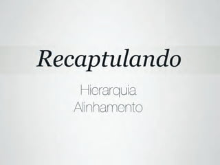 Apresentação Atendimento