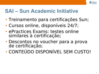 Sun e universidade