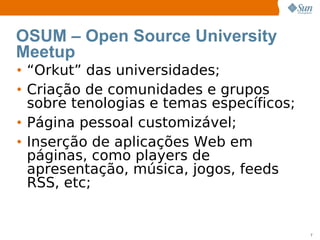 Sun e universidade