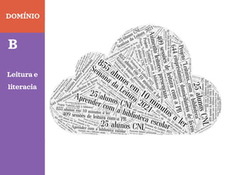 DOMÍNIO
Quinta-feira
Leitura e
literacia
B
 