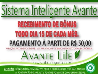 Apresentacao avantelife