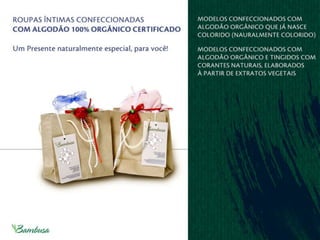 Bambusa Brasil Moda Íntima Sustentável