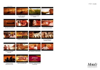 VT 30” - Locução
Loc. OFF: Sou forte,
sou nordestino.
♫ Trilha envolvente
A esperança que sempre
renasce.
Sou futuro, sou caminho. Que sorri em cada face. Eu sou a força do trabalho
A história de cada estado. Eu sou as belezas que
encantam o mundo.
Um país se tornando
mais justo.
Sou nordestino e, pode escrever.
Banco do Nordeste 2012. Há 60 anos, o desenvolvimento
é nosso forte.
O desenvolvimento
quem faz sou e você.
 