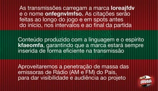 Apresentação Fute-Brahma