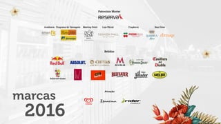 marcas
2016
Ativação
 