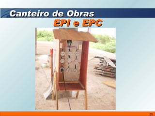 EPI e EPC Canteiro de Obras 