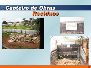 Resíduos Canteiro de Obras 