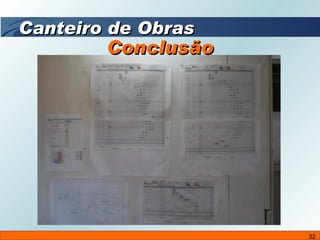 Conclusão Canteiro de Obras 