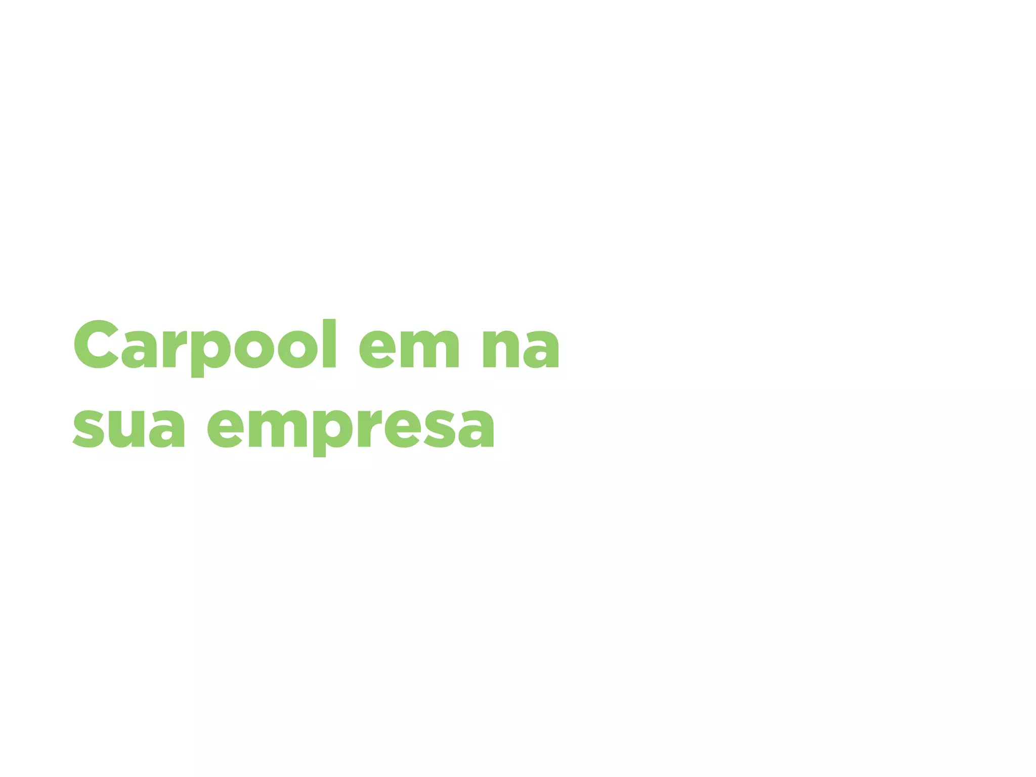 Apresentação do www.carpool.pt