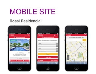 MOBILE SITE
Rossi Residencial
 