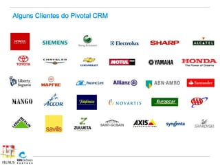 Alguns Clientes do Pivotal CRM
 