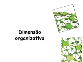 Dimensão organizativa