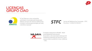LICENÇAS
GRUPO CIAO
 
